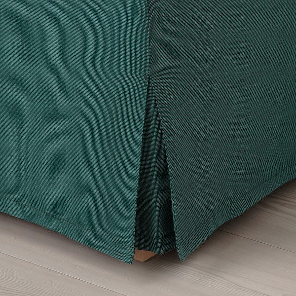 IKEA UPPLAND Cover for Sectional 4 seat Sofa Totebo Dark Turquoise 004.727.16 Slipcovers