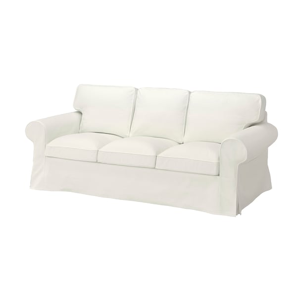 IKEA UPPLAND Cover for Sofa 3 Seat Blekinge White 504.876.35 Slipcover