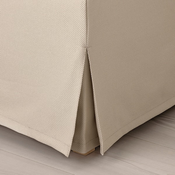 IKEA UPPLAND Cover for 3 Seat Sofa Totebo Light Beige Slipcovers 004.853.99