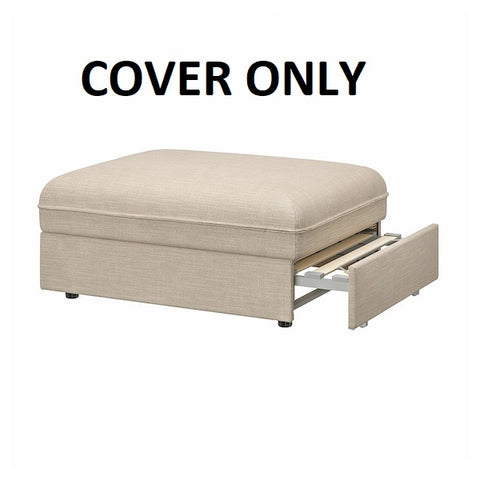 IKEA VALLENTUNA Cover for Sleeper Module Hillared Beige Slipcovers 304.874.10