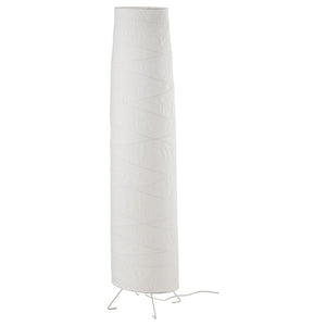 IKEA VICKLEBY Floor Lamp White 54" Handmade Rice Paper 404.844.87