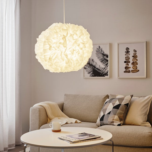 IKEA VINDKAST Ceiling Pendant Lamp (Shade ONLY) 20" Decorative White 004.691.20